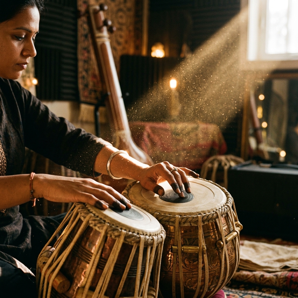 Teental Drut Laya Percussion Solo